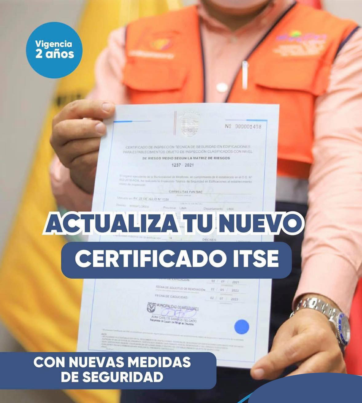 CERTIFICADO ITSE